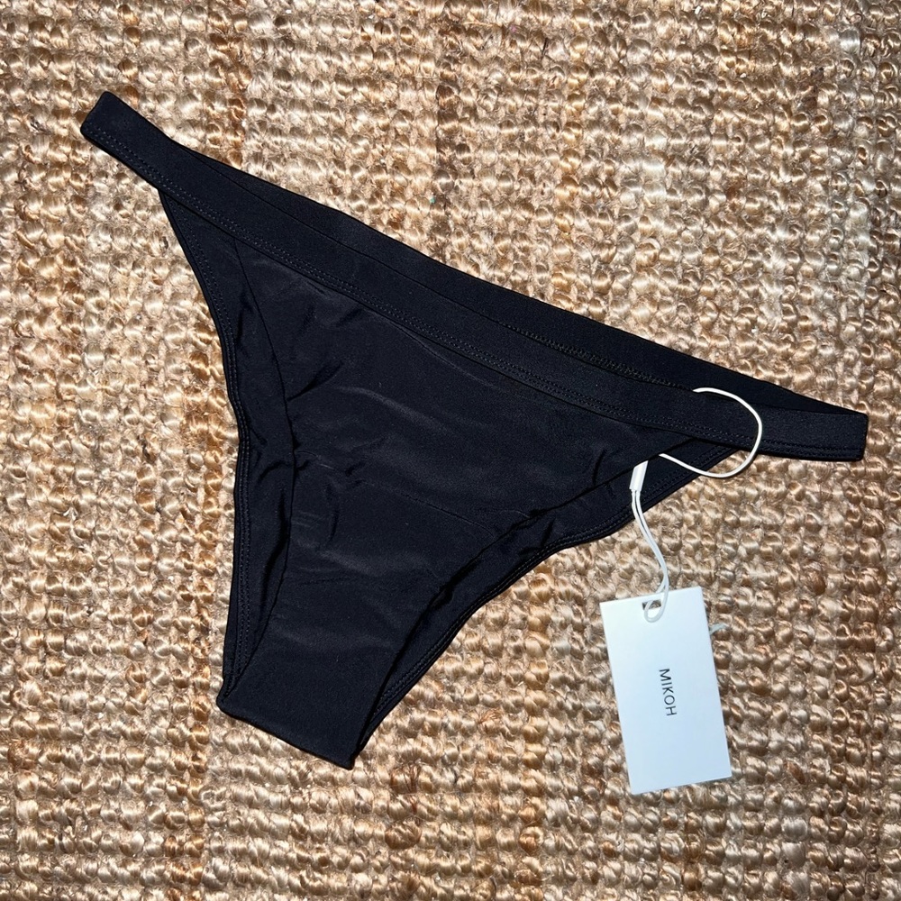MIKOH Provence Classic bottom with Elastic band in Night NWT